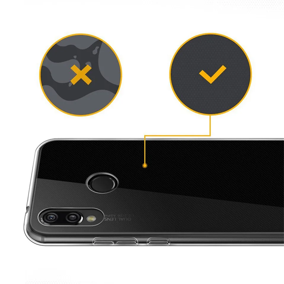 Transparent Clear Cover For Huawei P20 lite mate 9 10 Pro mate 10 lite 06