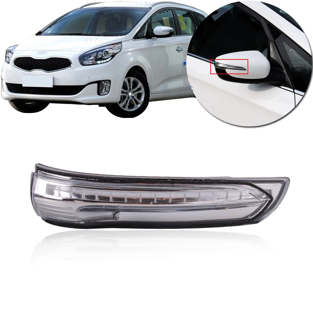 

CAPQX For KIA Rondo RP 2014 2015 2016 CARENS Rearview Mirror LED Turn light Signal lamp indicator light 87613-A4000