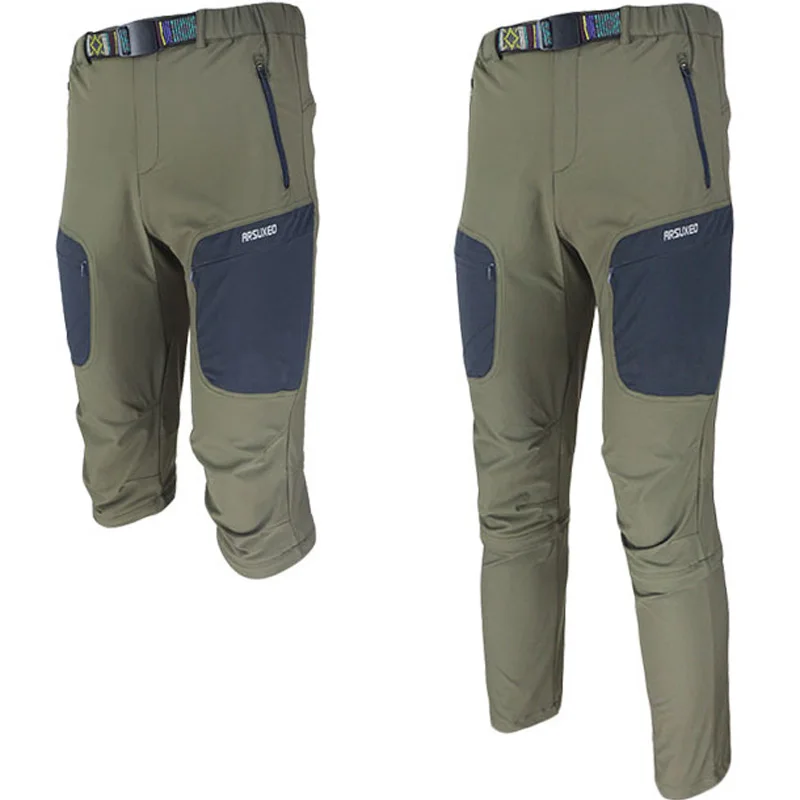 ARSUXEO 2017 Cycling Pants Men Windproof Waterproof Bike Bicycle