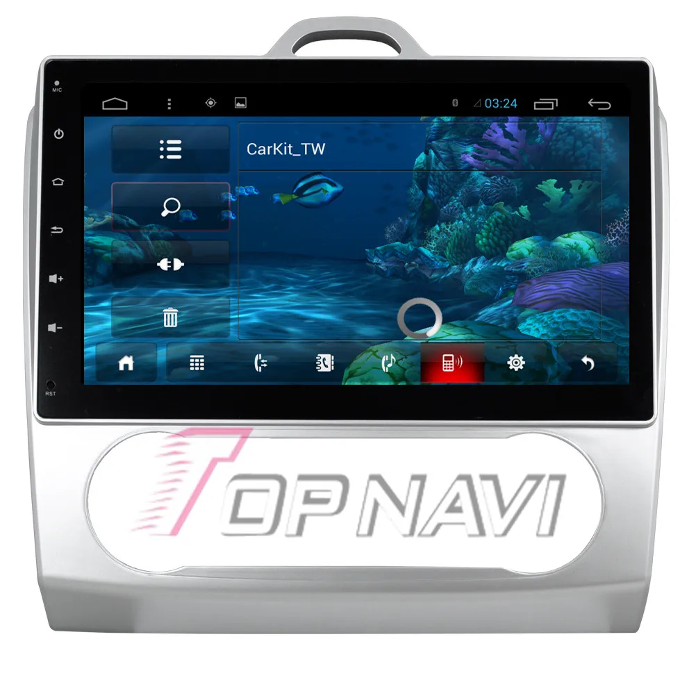 Sale Topnavi 10.2" Quad Core Android 6.0 Car GPS Navigation for Focus 2 Auto Autoradio Multimedia Audio Stereo,NO DVD In Dash 13