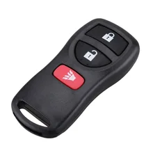 3 кнопки дистанционного ключа автомобиля ремонт крышка чехол для Nissan Tiida LIVINA X-Trail QASHQAI Паладин ремонт ключа автомобиля Обложка чехол