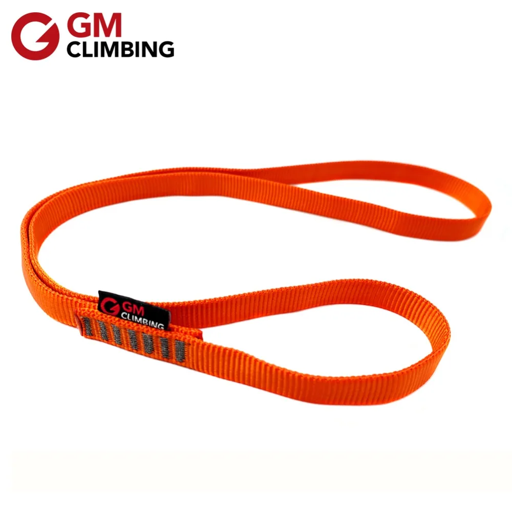 Details about   22KN Webbing Strap Sling Bearing Cord For Rock Climbing Arborist Reinforced Rope 