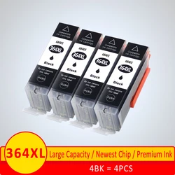Xiangyu – cartouches d'encre de remplacement 364XL pour imprimante HP, pour appareil d'impression 364 xl, pour Deskjet 3070A 5510 6510 B209a C510a C309a, 4 paquets 