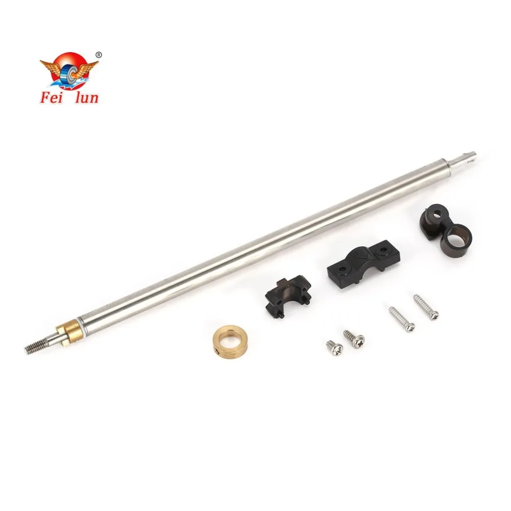 

FT011-12 Steel Tube Pipe Assembly Metal Shaft Spare Parts Component for Feilun FT011 RC Boat Ship Speedboat Accessories hz