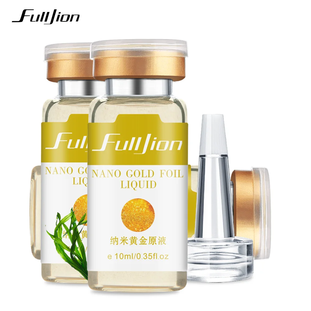 Fulljion нано-золото Фольга оригинальный жидкость для ухода за кожей лица