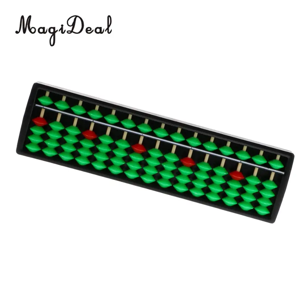 13 Rods Plastic Beads Abacus Soroban Calculating Tool Educational Toy for Kids Children Adult Math Toy 6Colors