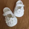 QYFLYXUE Pure hand-made baby pearl shoes  children's shoes  pearl flowers baby shoes ► Photo 1/3