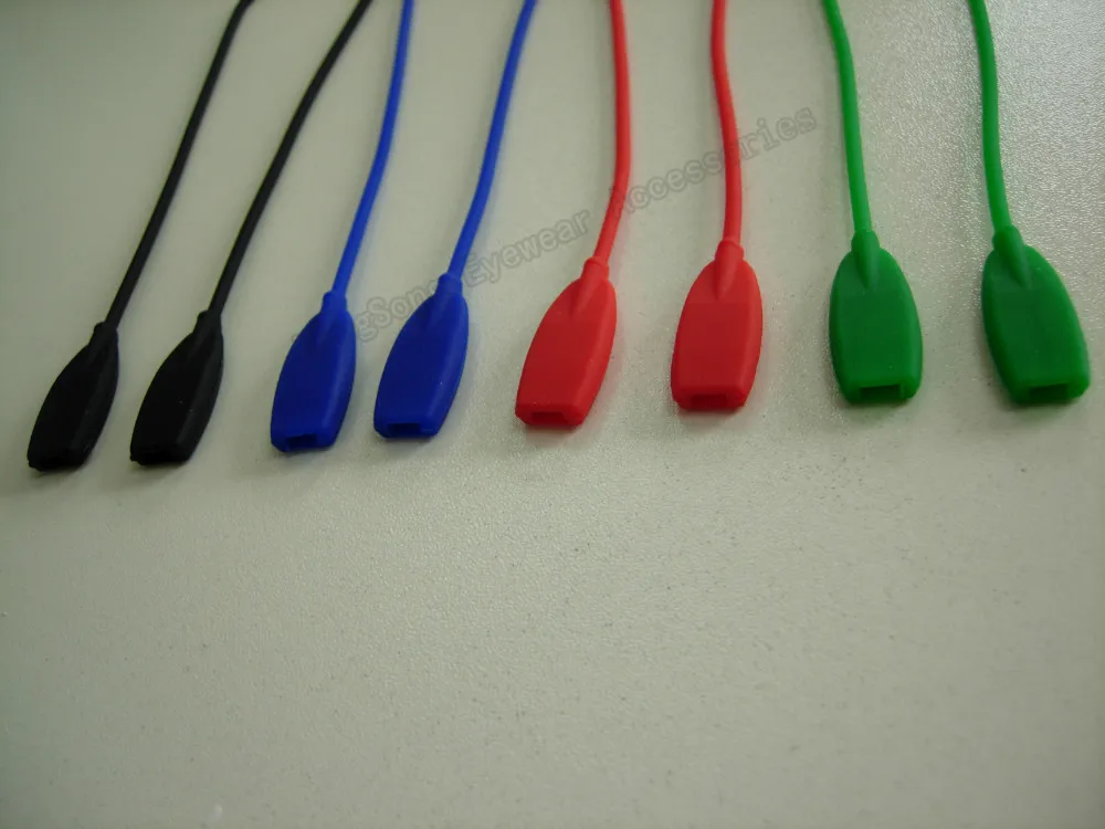 100 silicone stretchy eyewear retainer cord eyeglass retainer eyeglass
