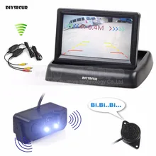 DIYSECUR Wireless 4 3inch Car Reversing Camera Kit Back Up Car Monitor Video Parking font b