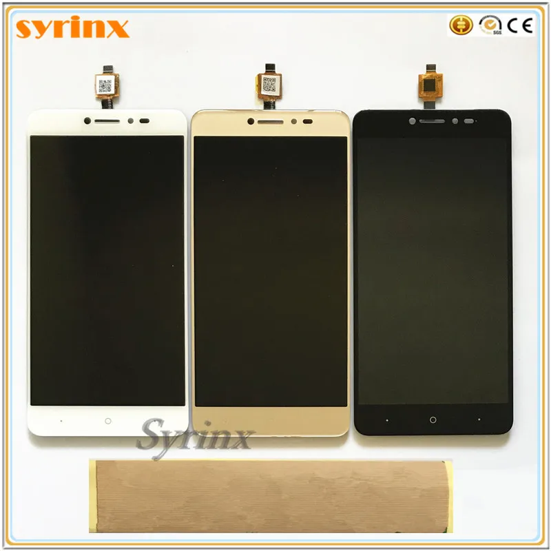 SYRINX с лентой мобильный телефон ЖК дисплей для BQ 5204 Strike Selfie BQ5204 сенсорный экран