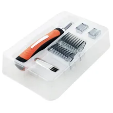 Светодиодный светильник, многофункциональный триммер для волос в носу, для мужчин, для бровей, для удаления волос в ушах, машинка для стрижки волос с 4 гребнями