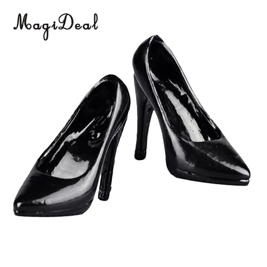 MagiDeal Fashion 1Pair 1/6 Scale Plastic High Heeled Shoes For 12 Inch Female Figures Body Models Party Show Stage Acce Gifts MagiDeal Fashion 1Pair 1/6 Scale Plastic High Heeled Shoes For 12 Inch Female Figures Body Models Party Show Stage Acce Gifts