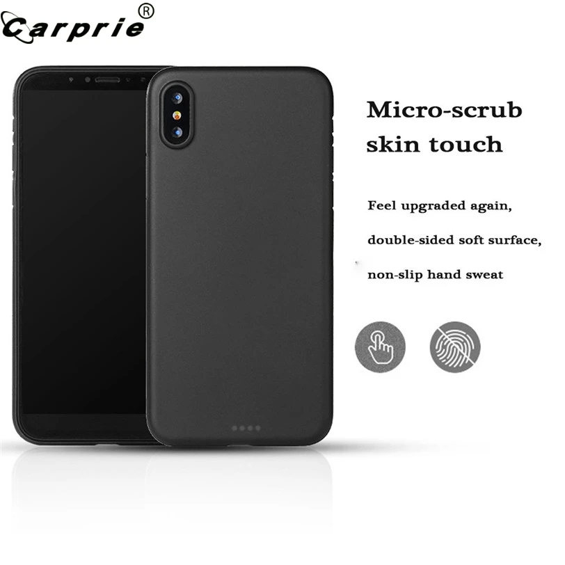 CARPRIE ультра тонкий PP матовый Силиконовый чехол для iphone XS/XS MAS/XR защитный приятный