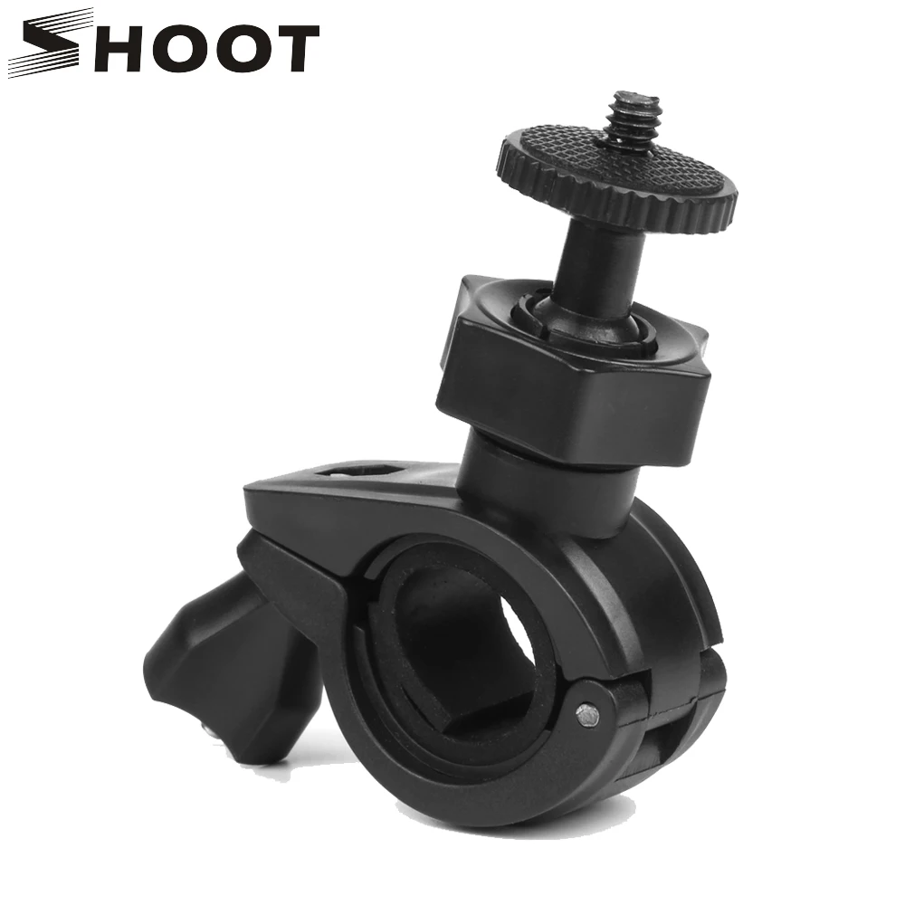 اطلاق النار دراجة دراجة نارية المقود Seatpost المشبك جبل ل GoPro بطل 7 6 5 أسود Xiaomi يي 4 كيلو Sjcam Eken h9 الذهاب برو اكسسوارات