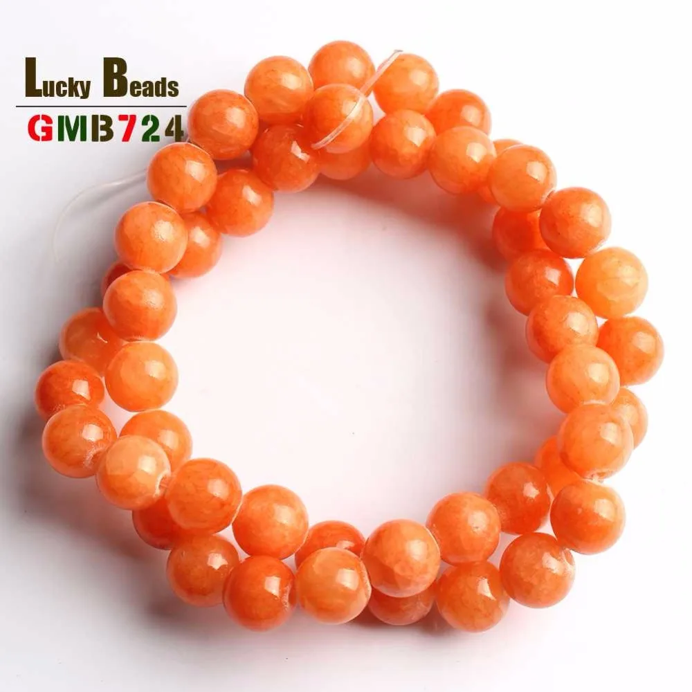 Бисер из натурального камня цветной облачный камень Нефритовый ручной работы F01871-12_3