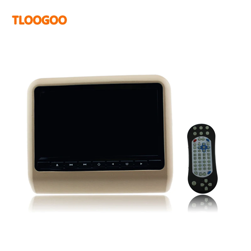 9-дюймовый подголовник Автомобильный dvd-плеер с 32-битными играми + USB SD IR/FM