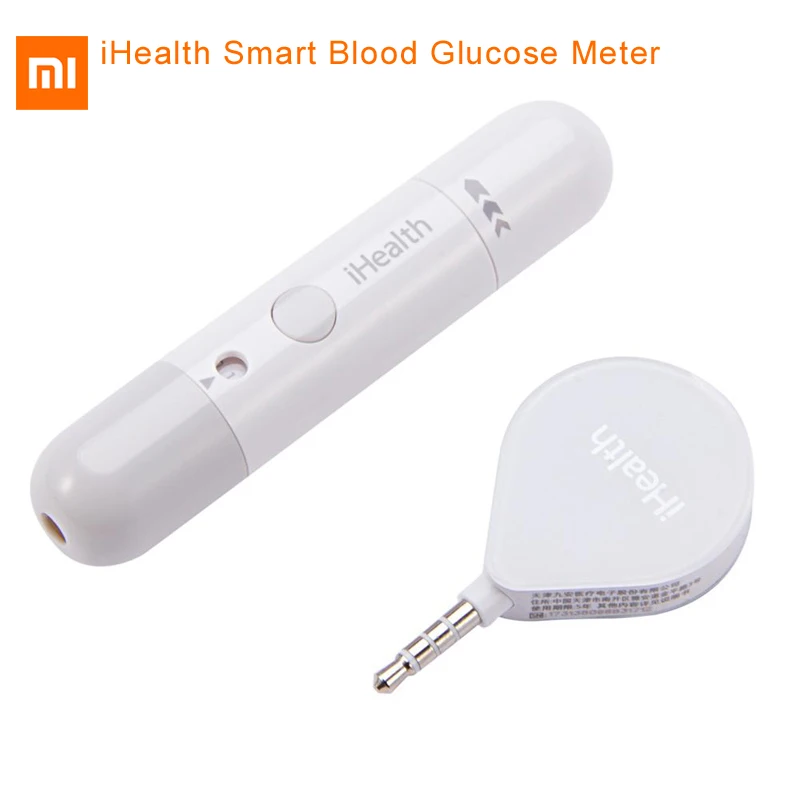 

Xiaomi Mijia iHealth Smart Blood Glucose Meter BG1 Diabetic Sugar Detection with Test Strips Lancets Blood Collecting Needles