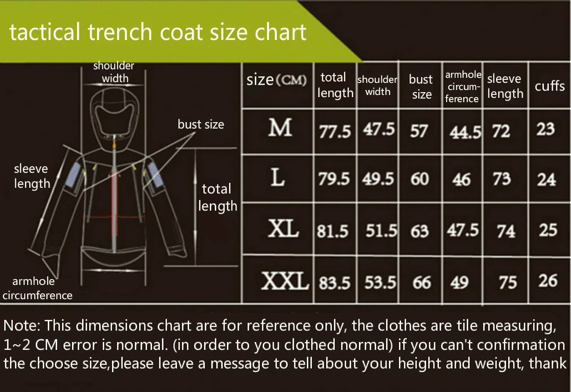 Tactical Trench Jacket Coat (2)