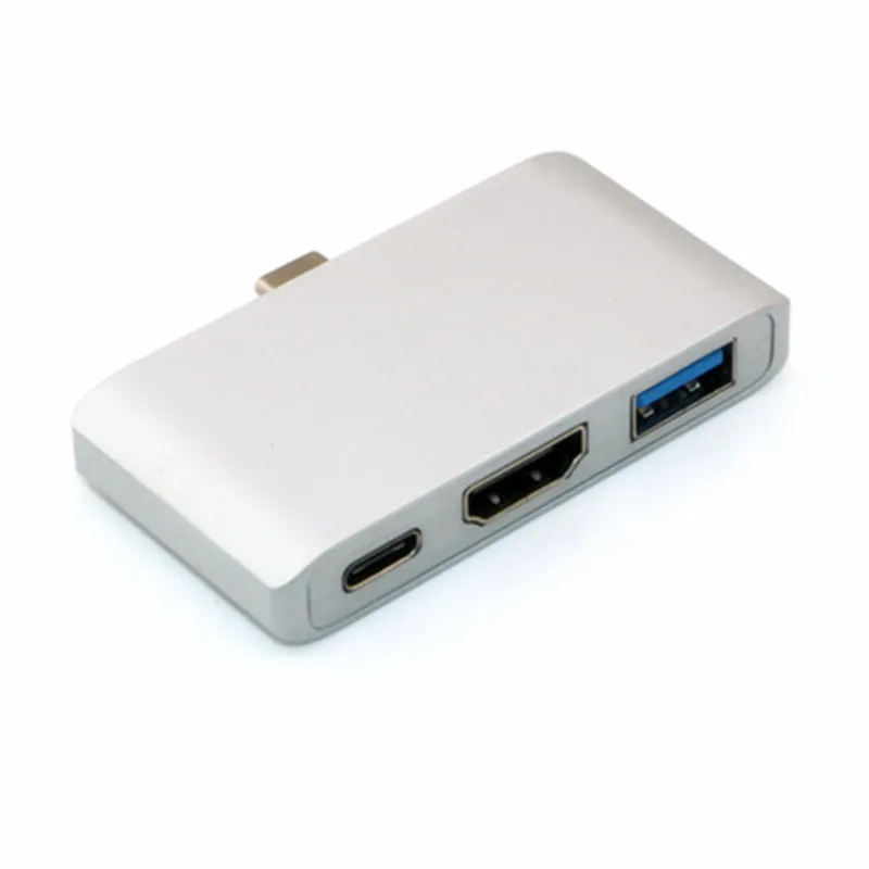 USB C концентратор к HDMI USB3.0 Usb3.1 конвертер для samsung S8/S9 nintendo Switch с PD Thunderbolt 3 адаптер для Macbook Pro type-C