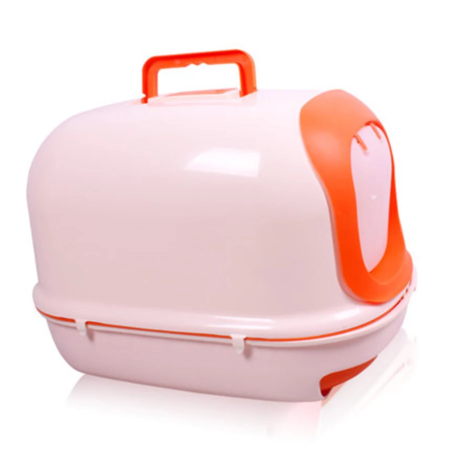 

Pet Cat Toilets Closed Litter Box Small Corner Urinal Bedpan Litter Boxes Cats Tray Lettiera Gatto Chiusa Pets Products 90Z1969