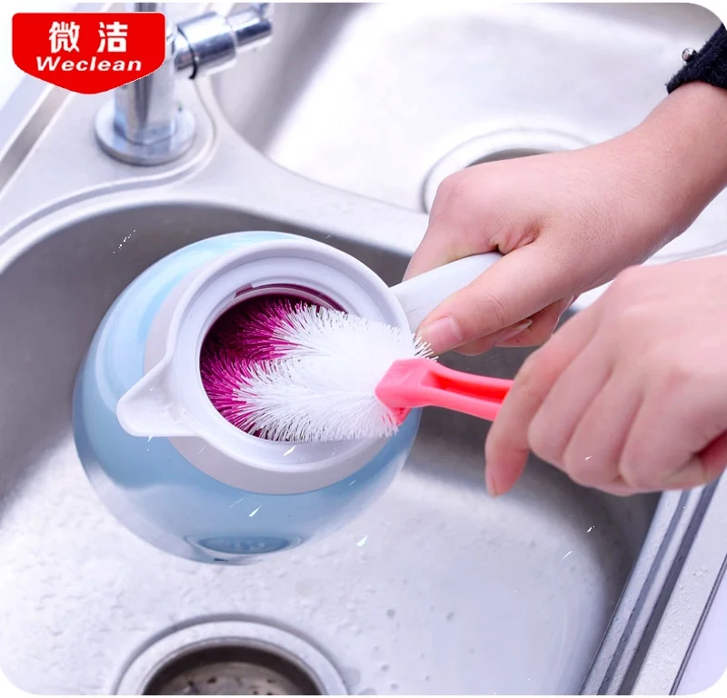 Long handle brush cup glass cleaning brush A536 cup washing brush cup