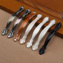 European Zinc Alloy Cabinet Handles Wadrobe Door Pulls Drawer Knobs Kitchen Cupboard Handles Furniture Handle Hardware kak 5pcs set zinc alloy flower rose shape cabinet handles wardrobe door handles pulls drawer knobs fashion furniture hardware