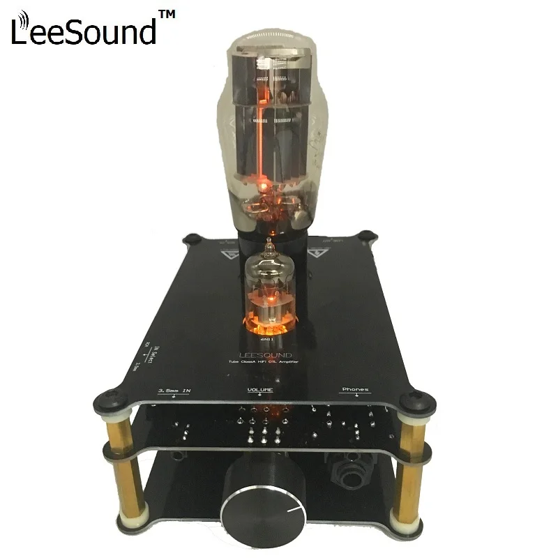 Усилитель для наушников LeeSound Darkvoice 6N5P + 6N11 вакуумная трубка плата