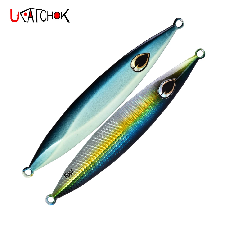 Gabarito de Água Isca de Pesca Colher de Peixe 260g Luminoso Lento Fundição Salgada Metal Jigging Chumbo Isca Vertical 3 Pçs 150g - 200g 9 fundição gabarito de água salgada metal jigging