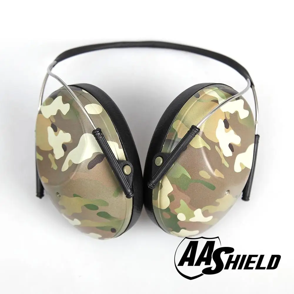 AA Shield Soundproofing Round Neck Ear Muff Shooting Hearing Protector