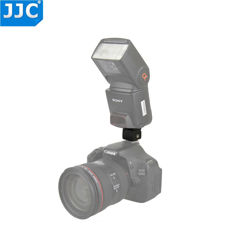 JJC Camera Hot Shoe Adapter for Sony/Maxxum Flashes with PC Female