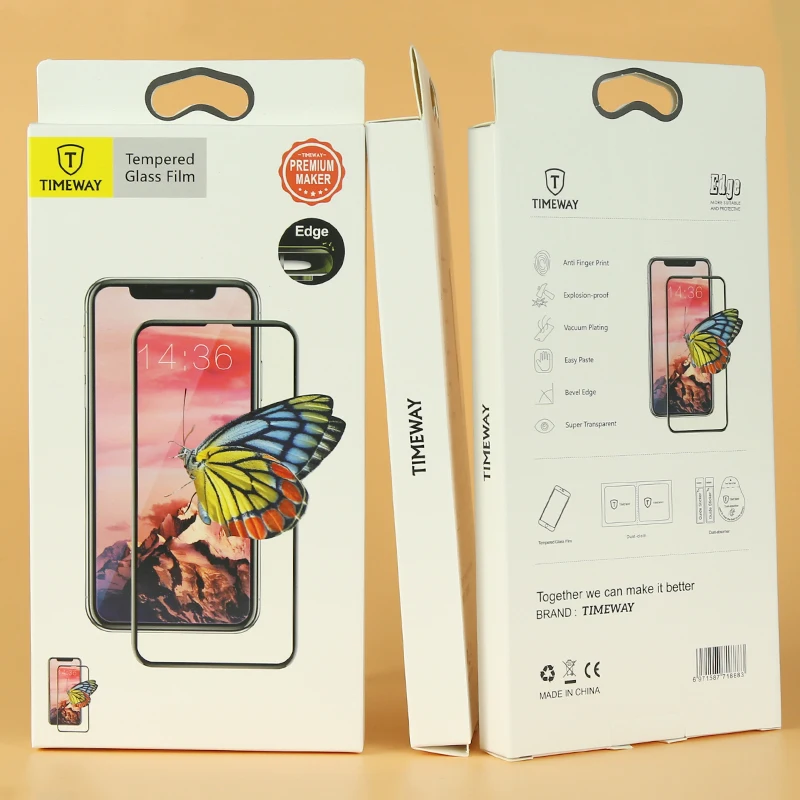 Закаленное полноэкранное защитное стекло 4D Edge для iPhone 7 7plus 8 8plus X 6D|Защитные