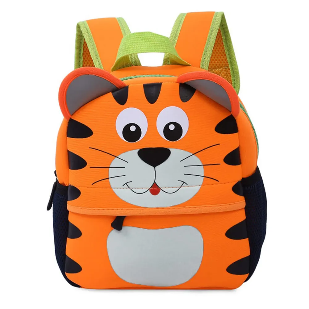 Милый детский мини рюкзак с рисунком животных водонепроницаемый прочный