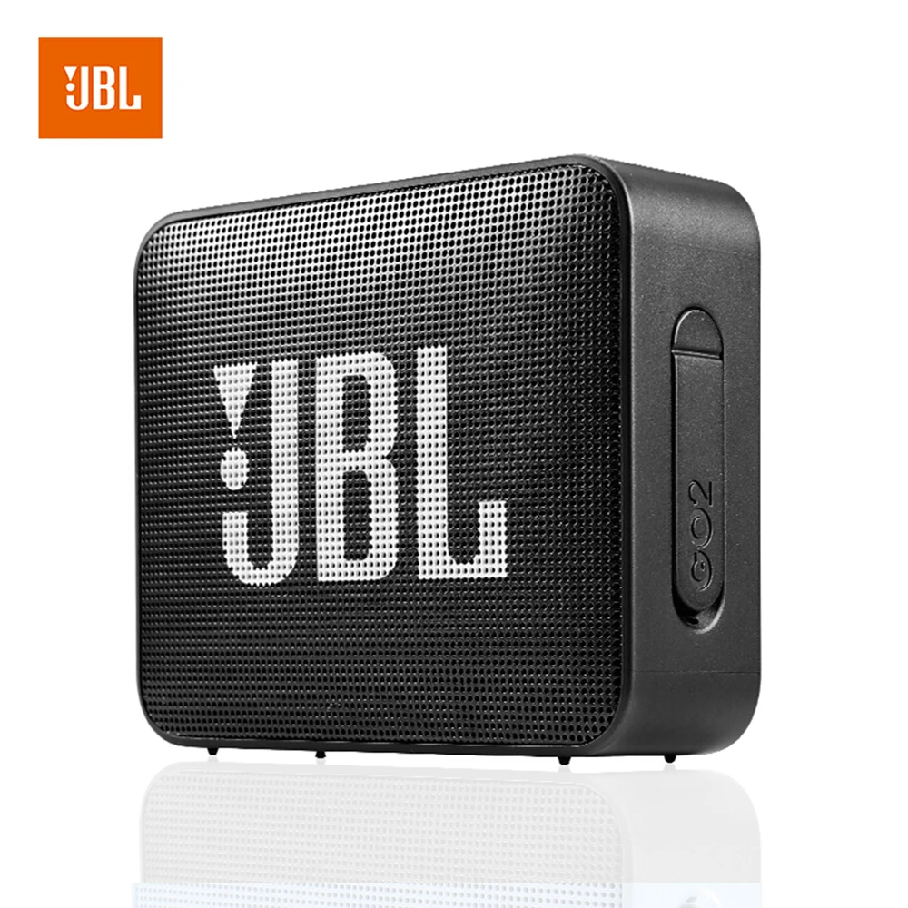 JBL GO 2 Музыкальный беспроводной Bluetooth мини-динамик IPX7 водонепроницаемый открытый питьевой динамик s перезаряжаемая батарея с микрофоном
