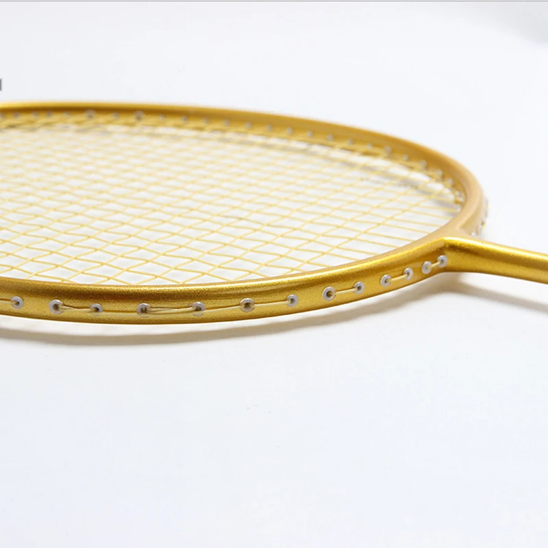 

Full Carbon Fiber Badminton Rackets With Strings Professinal Racquet Offesive Type G4 Trainnig High Quality Racket