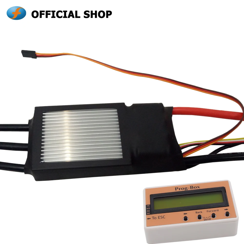 

Shenzhen Flier electric speed controller esc 200A with programming box rc motor jet engine model airplane