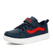 Новая стильная детская обувь для скейтбординга, беговые кроссовки для мальчиков и девочек, уличная спортивная обувь для детей, кроссовки с контрастными полосками