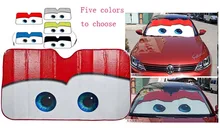 5 Colores Ojos Climatizada Ventana Cubierta Del Parabrisas Parasol Sombrilla Del Parabrisas Del Coche Auto Parasol de Coche cubre