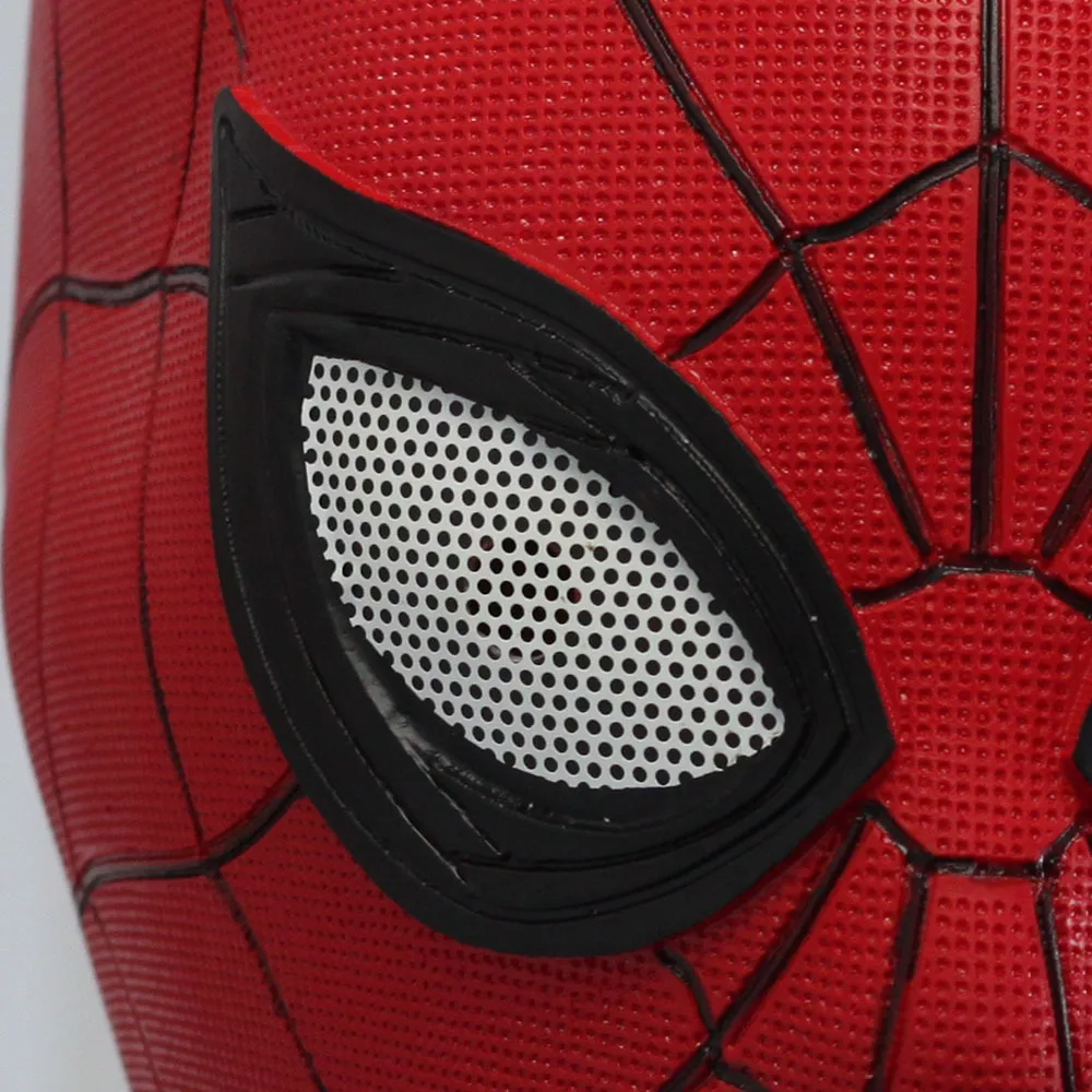 Латексные маски Супергероя человека-паука, маски для выпускного вечера, костюмы для косплея Железного Человека-паука, реквизит