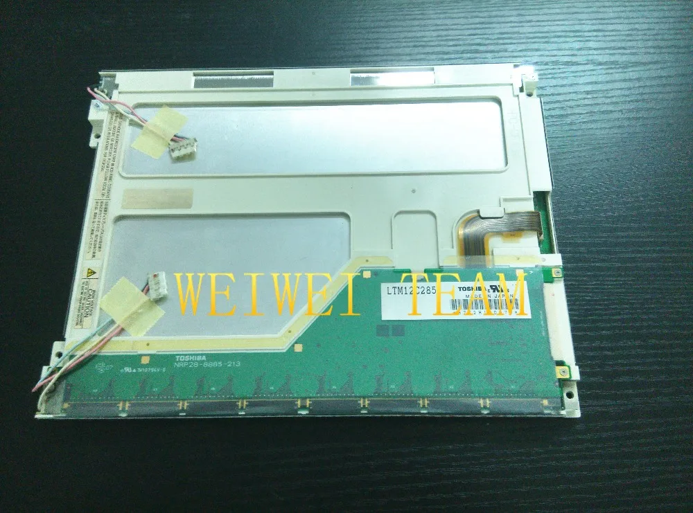

Wisecoco Original A+ Grade 800(RGB)*600 LTM12C285 12.1 inch LCD Panel screen display for TOSHIBA test one by one