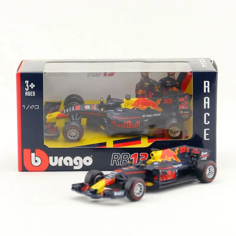 

Free Shipping/Bburago Toy/Diecast Model/1:43 Scale/2017 Red Bull Racing Team TAG Heuer RB13 NO.33 F1 Car/Educational Collection