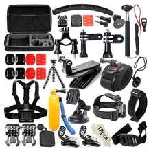 Jealiot עבור Gopro אביזרי סט ערכת pro עבור hero 6 5 4 3 הר עבור SJCAM עבור SJ4000 לxiaomi עבור יי 4 k לeken h9 VS84(China)