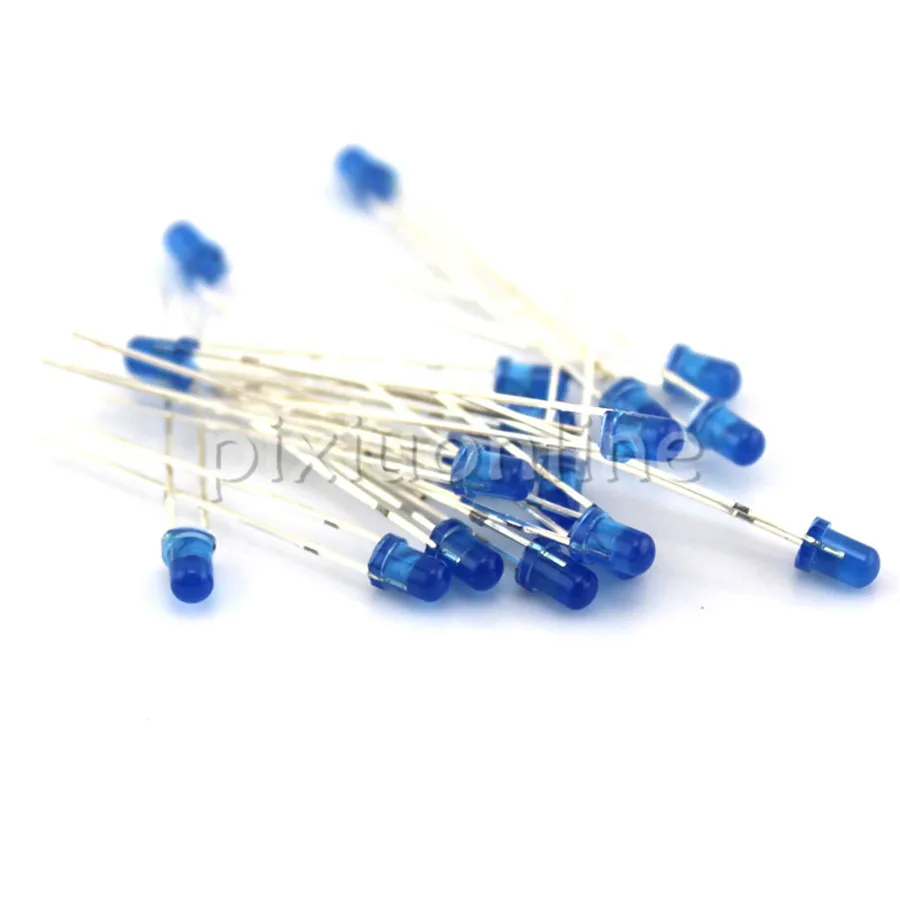 25pcs Sale J575 Blue Color Light Emitting Diode Blue Light LED DIY Circuit Toys Making Sale at a Loss 5pcs 405nm 20mw dl 4146 101d laser diode ld cw violet blue 5 6mm