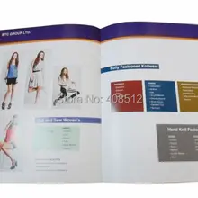 Индивидуальный дизайн полноцветный 12 страниц журнал/печать каталогов