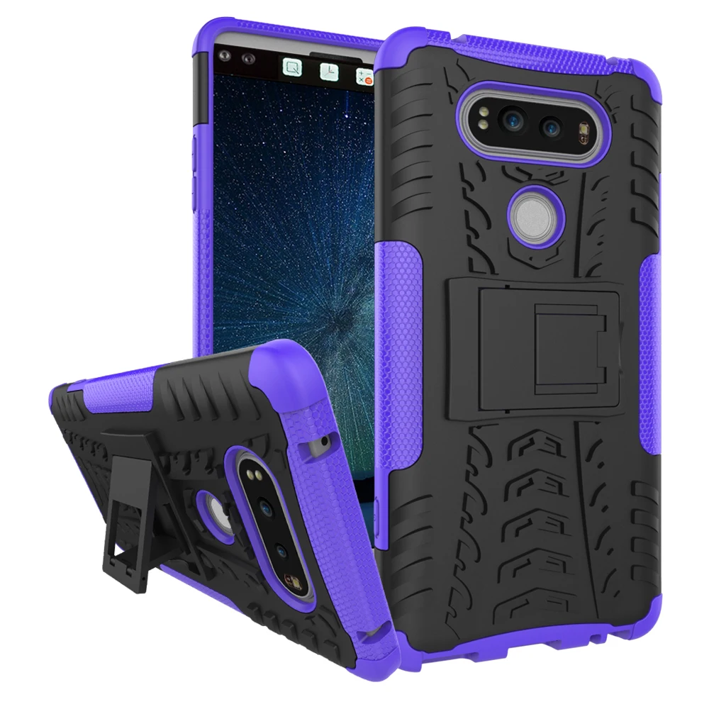 Чехол для телефона LG V20, защитный противоударный силиконовый чехол для LG V20, чехол LGV20 F800 H990ds F800L V 20 < - Цвет: Purple