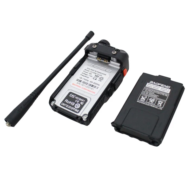 【Final clear out】2 шт/Лот BaoFeng UV 5RE Plus Walkie Talkie двухдиапазонный приемопередатчик UV5re +