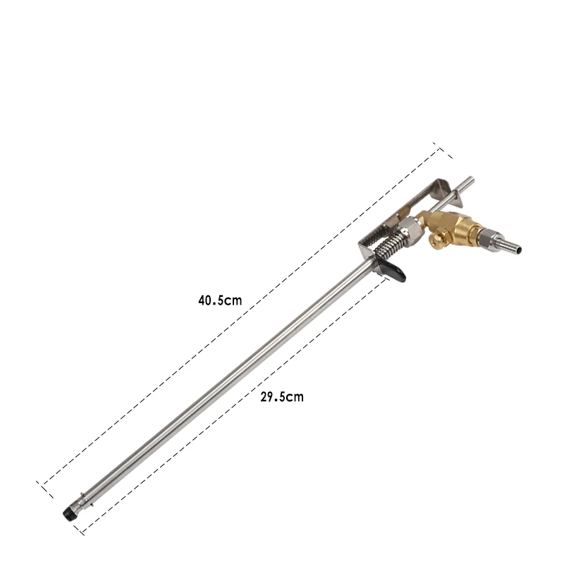 Нержавеющая сталь пивной пистолет бутылка наполнитель дома пиво с СО2 бочонок зарядное устройство и шариковый замок и силиконовая линия Homebrew kegging