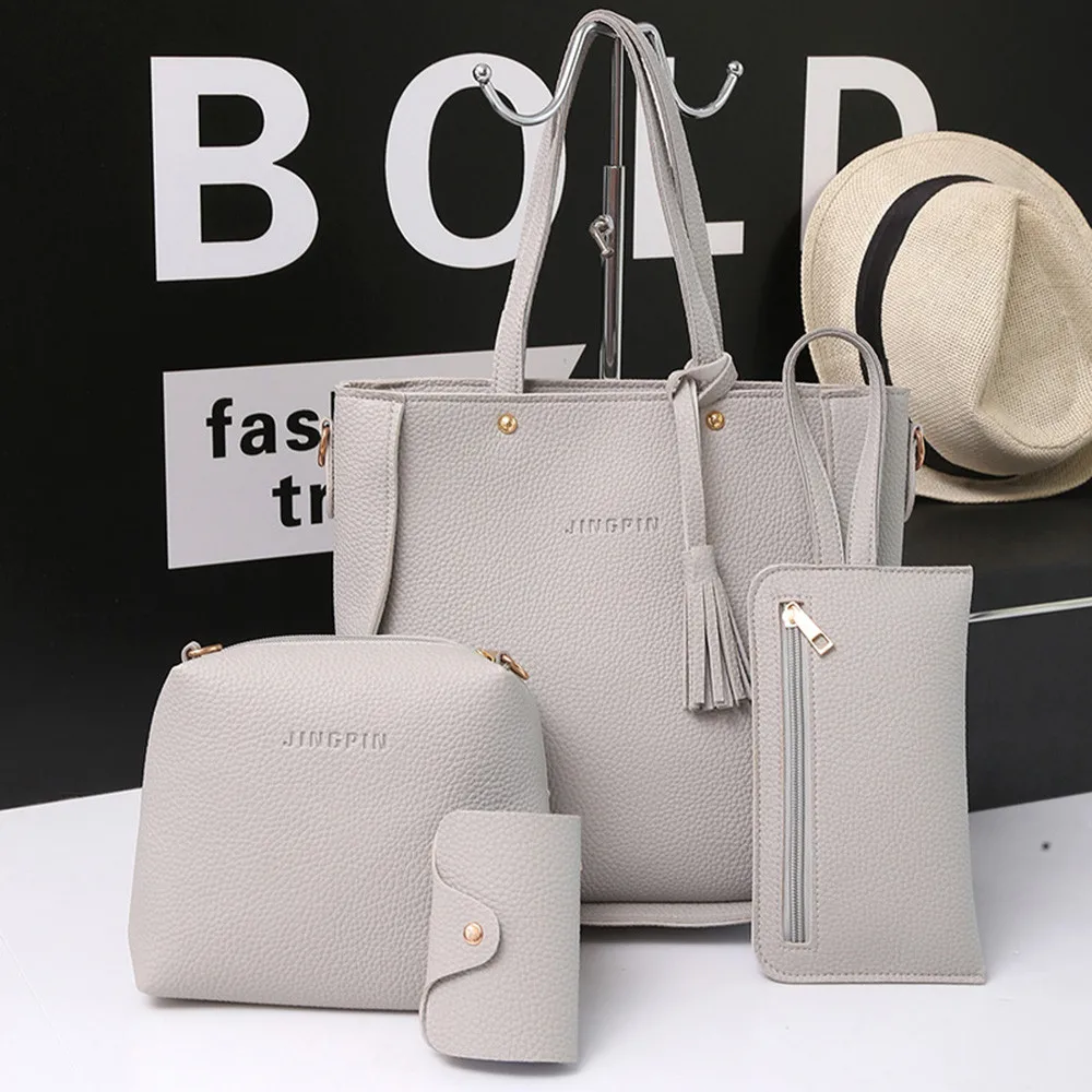 MaisonFabre, сумка на плечо, новинка, высокое качество, кожа, четыре комплекта, модная сумка, четыре штуки, сумка через плечо, женская сумка