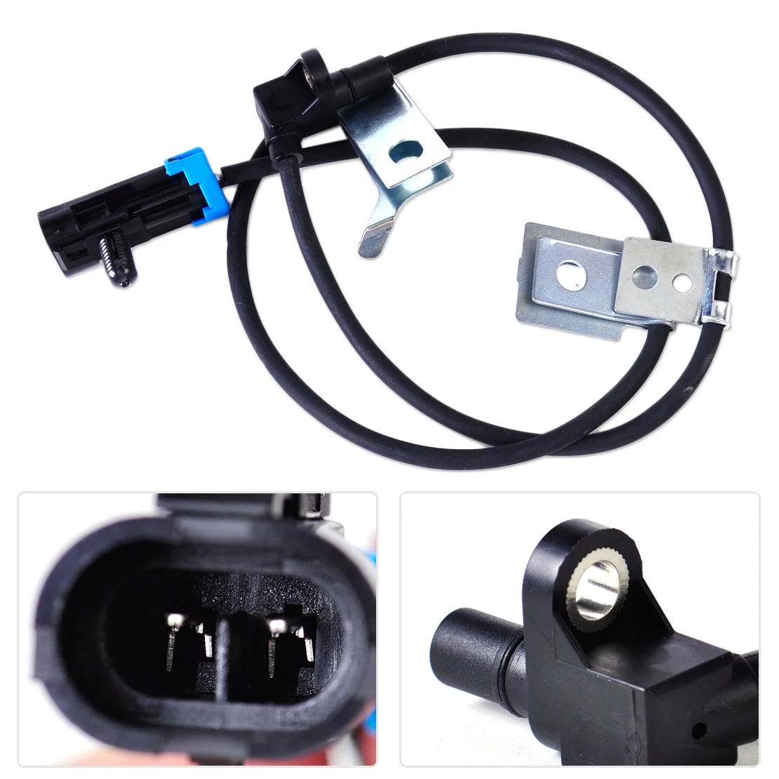 DWCX Car Front Left / Right ABS Wheel Speed Sensor 15991986 Fit for Cadillac Chevrolet Avalanche