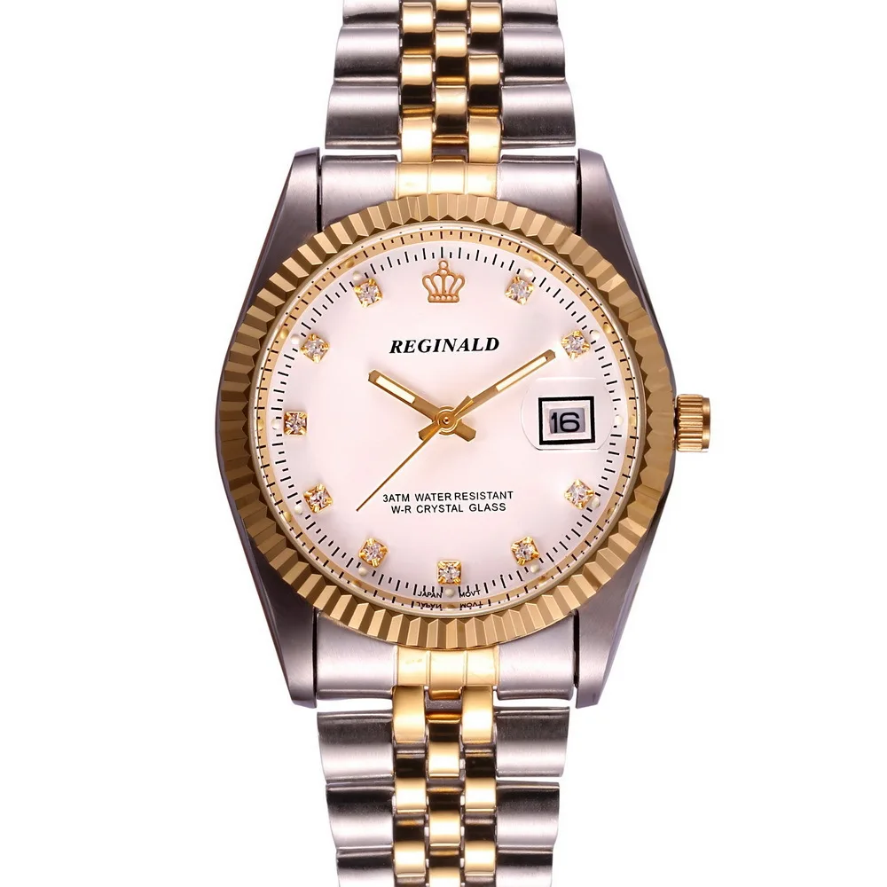 Women's Waterproof Watch Luxury Brand Automatic Date Stainless Steel