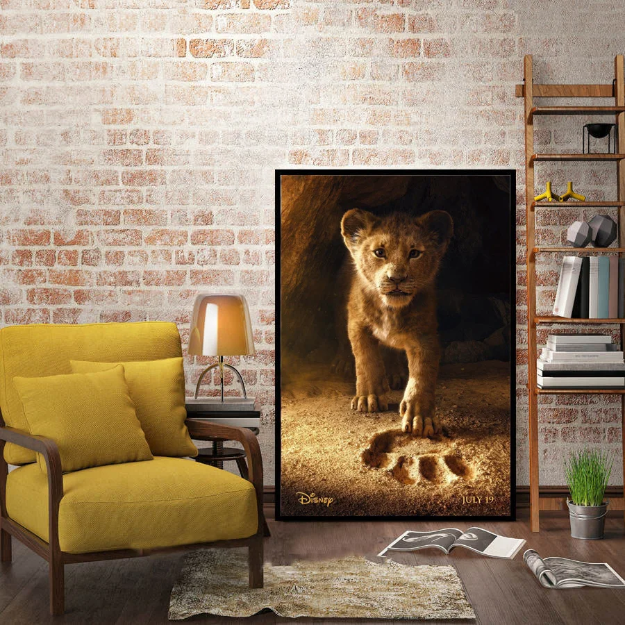 

The Lion King Movie Poster Wall Art Picture Posters and Prints Canvas Painting for Room Home Decor